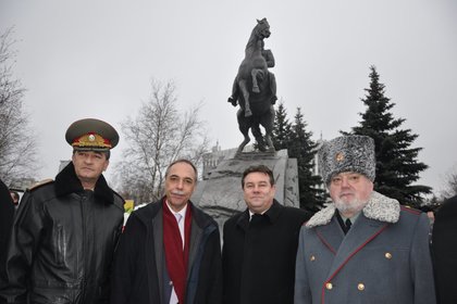 Паметникът на ген. Скобелев възстановен в Москва